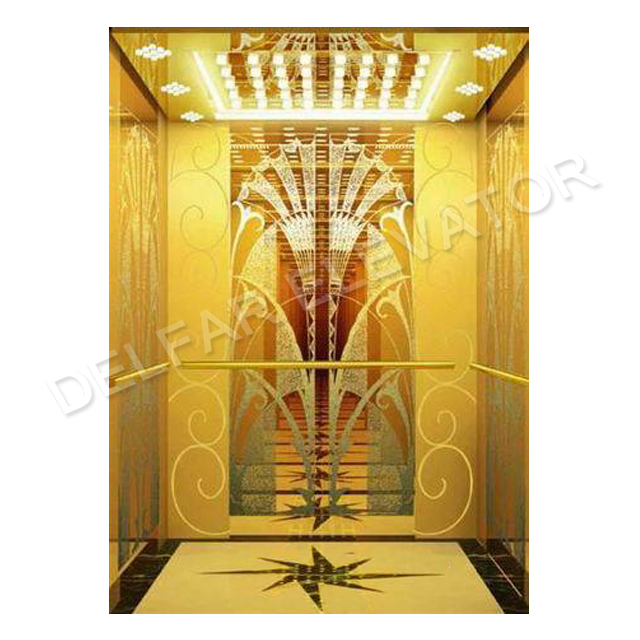 Роскошное и уникальное зеркало Ti-gold St.st.Лифт