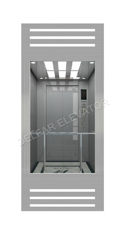 Квадратный стеклянный смотровой лифт D16906